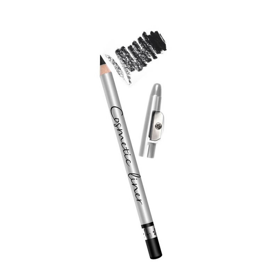 Lovely Cosmetic Liner Eyeliner with sharpener 02 black