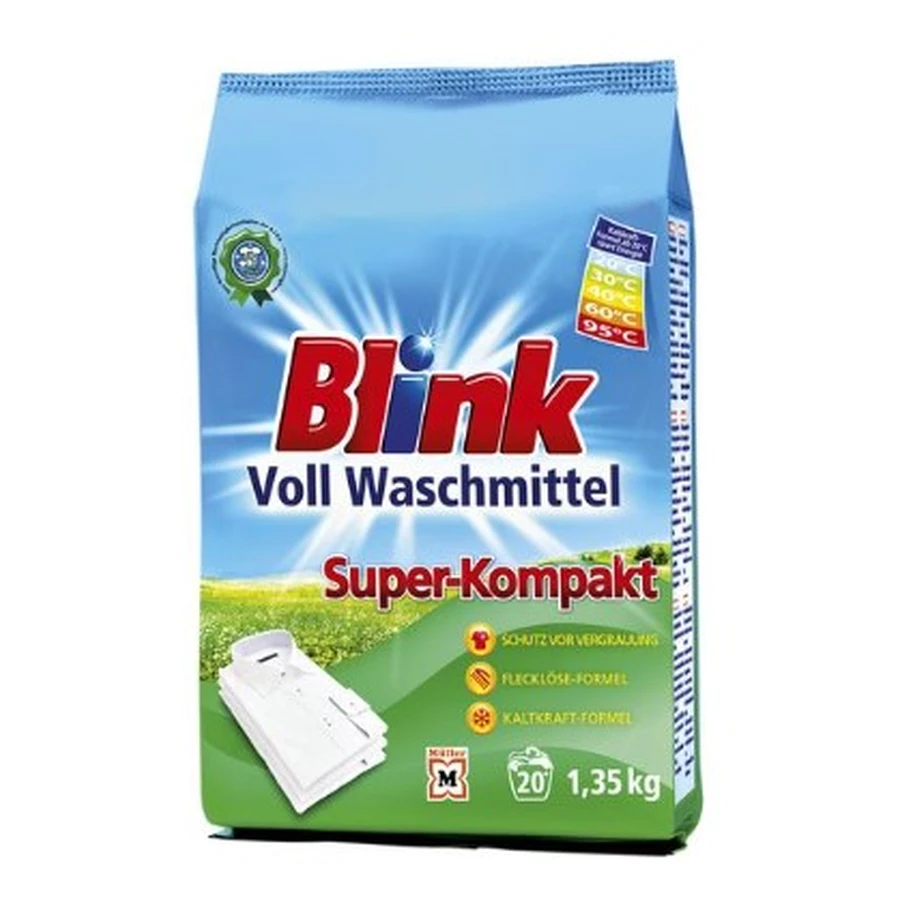 Blink, Super Compact, Waschpulver, 1,35 kg