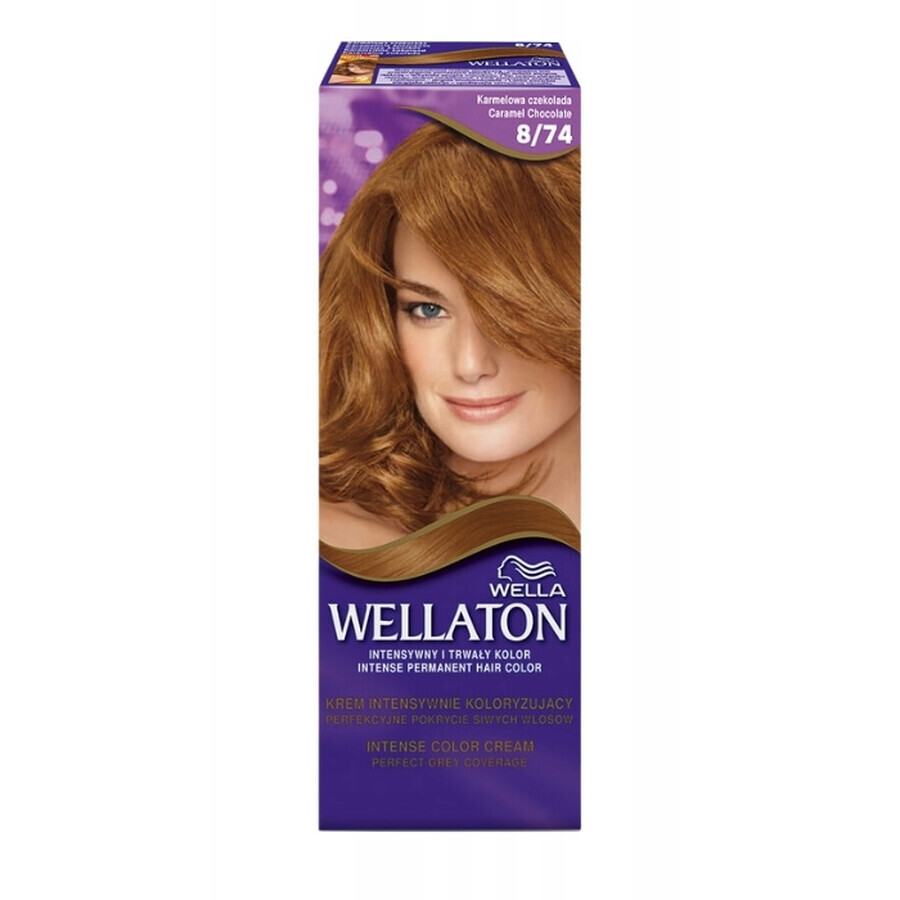 Wellaton Crema Colore Profondo 8/74 Caramello Cioccolato Caramello