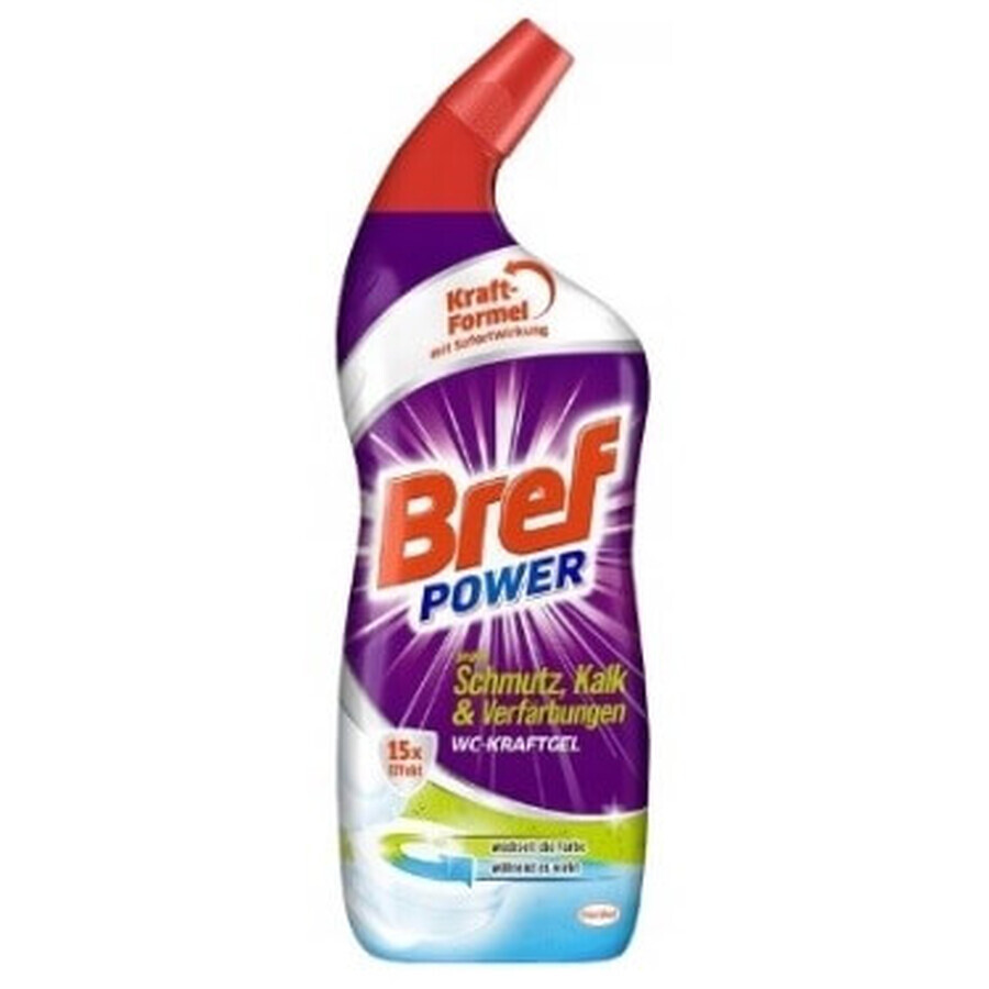 Bref, Power, nettoyant pour toilettes, 750ml