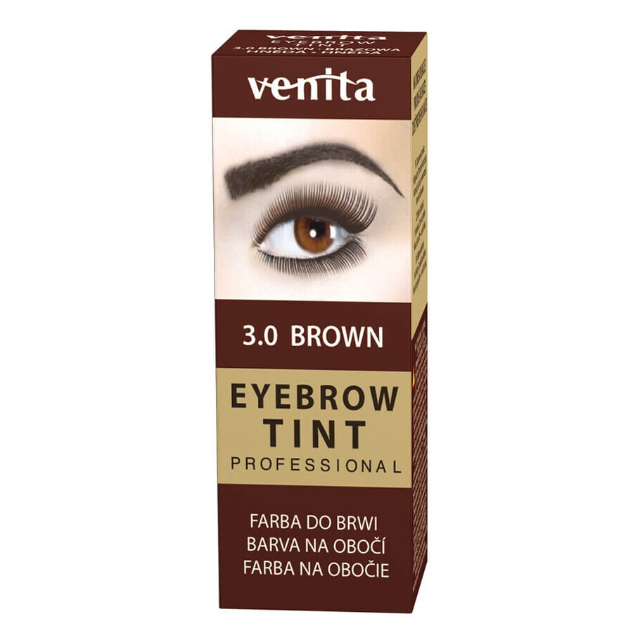 Venita Professionele Wenkbrauw Tint Poeder 3.0 Bruin