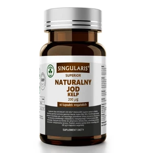 Singularis Natural Iodine Kelp 200mcg, 60 capsules