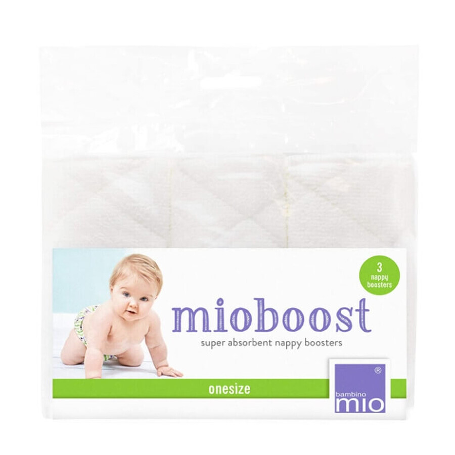 Bambino Mio, Chloroideinlagen, weiß, 3 Stück