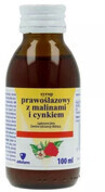 Shrimp syrup with raspberries and zinc, sugar free, 100 ml
