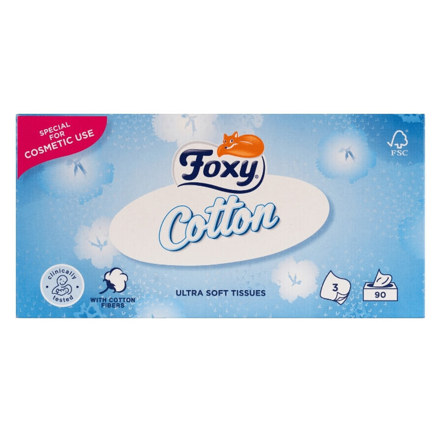 Shop Foxy, Baumwolltücher, 90 Stück Foxy, Baumwolltücher, 90 Stück