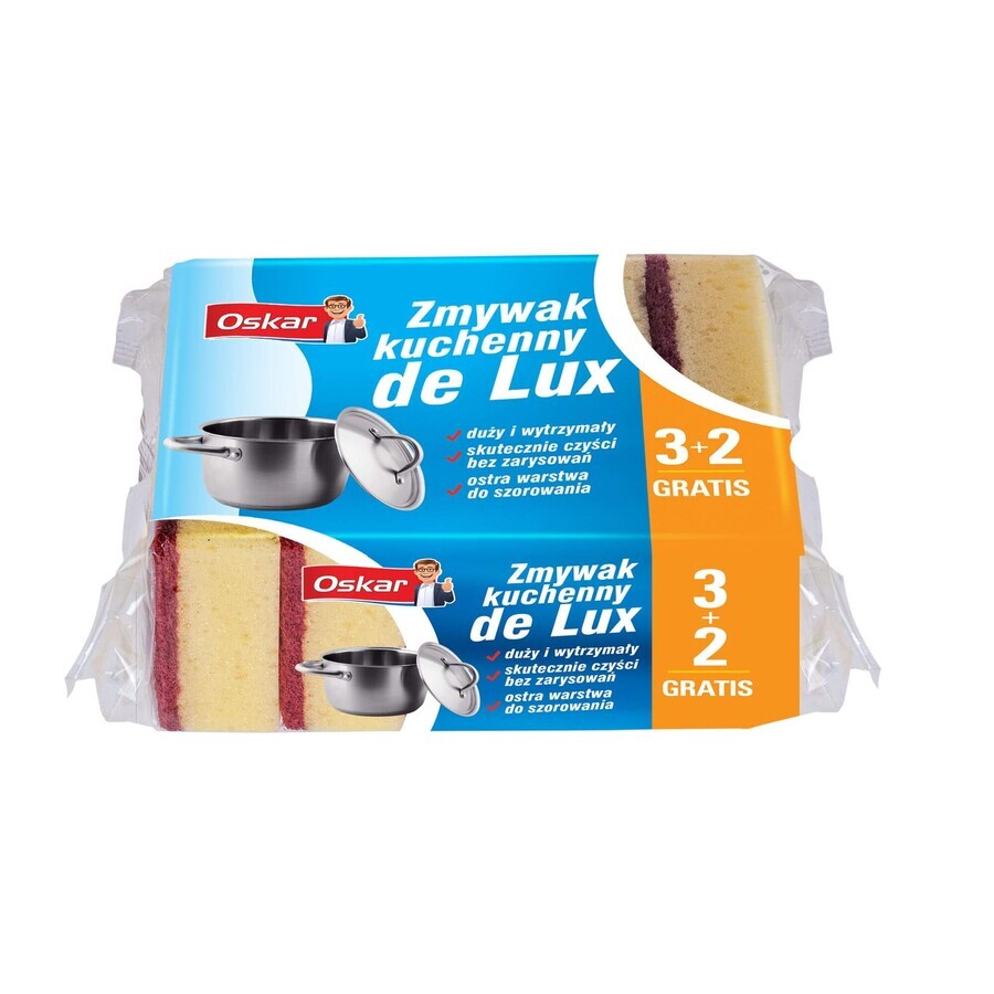 Oskar, lavastoviglie da cucina Lux, 3 + 2 pezzi