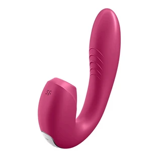 Satisfyer Sunray Echo Estimulador Vibrador Berry