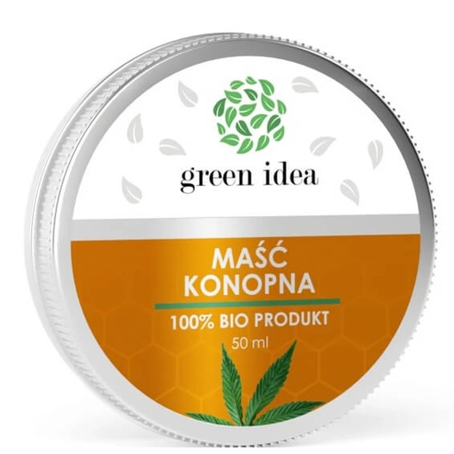 Hennep ma 100% Biologisch Product Green Idea, 50 ml