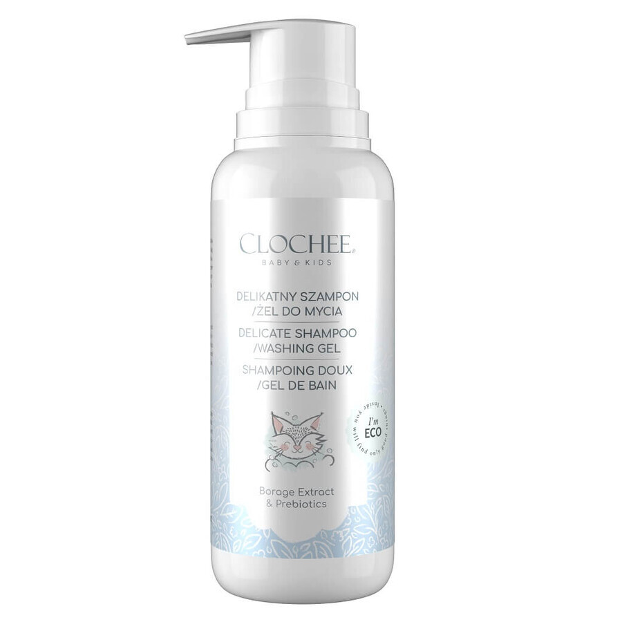 Clochee Baby amp; Kids Milde Wasgel en Shampoo 200ml