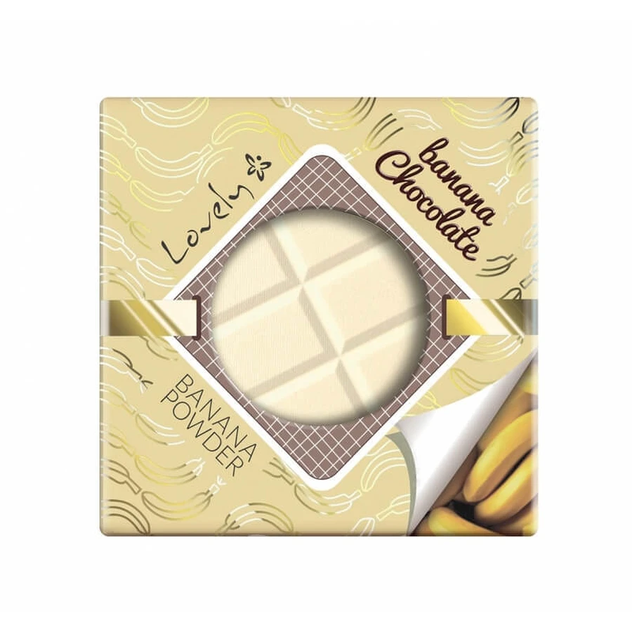 Lovely Banana Chocolade Gezichtspoeder, 9g