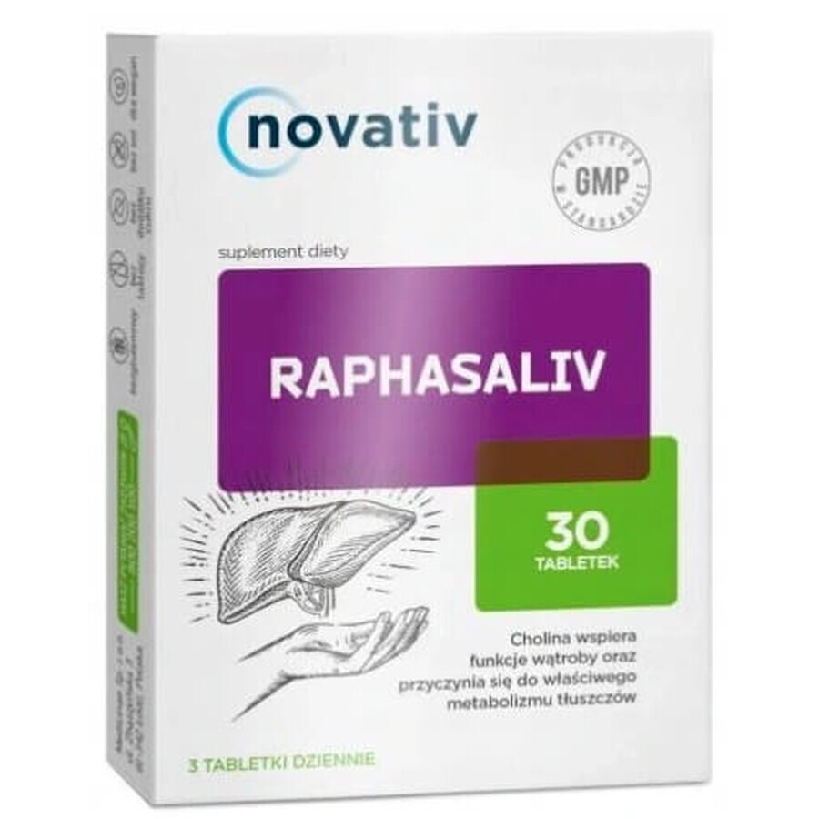Novativ Raphasaliv, 30 compresse