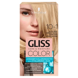 Schwarzkopf Gliss Kleurwas met Hyaluronzuur Ultra Licht Peruaans Blond 10-1