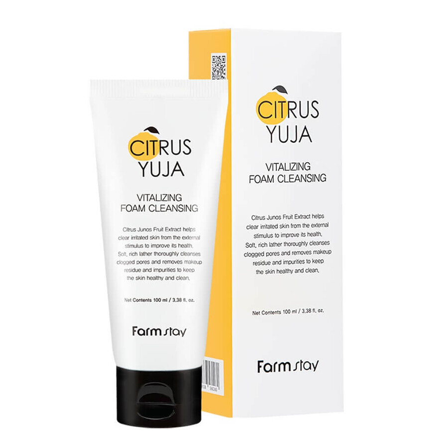 Cumpără Spumă de curățare revitalizantă FarmStay Citrus Yuja, 100ml Spumă de curățare revitalizantă FarmStay Citrus Yuja, 100ml