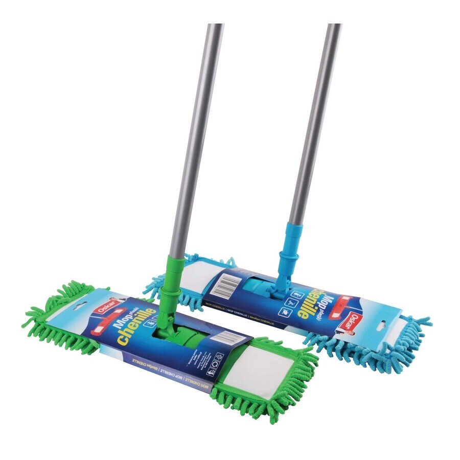 Winkel op Oskar, chenille gestreepte mop Oskar, chenille gestreepte mop