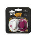 Tommee Tippee Urban pacifier 6-18m Baby Girl, 2 pieces