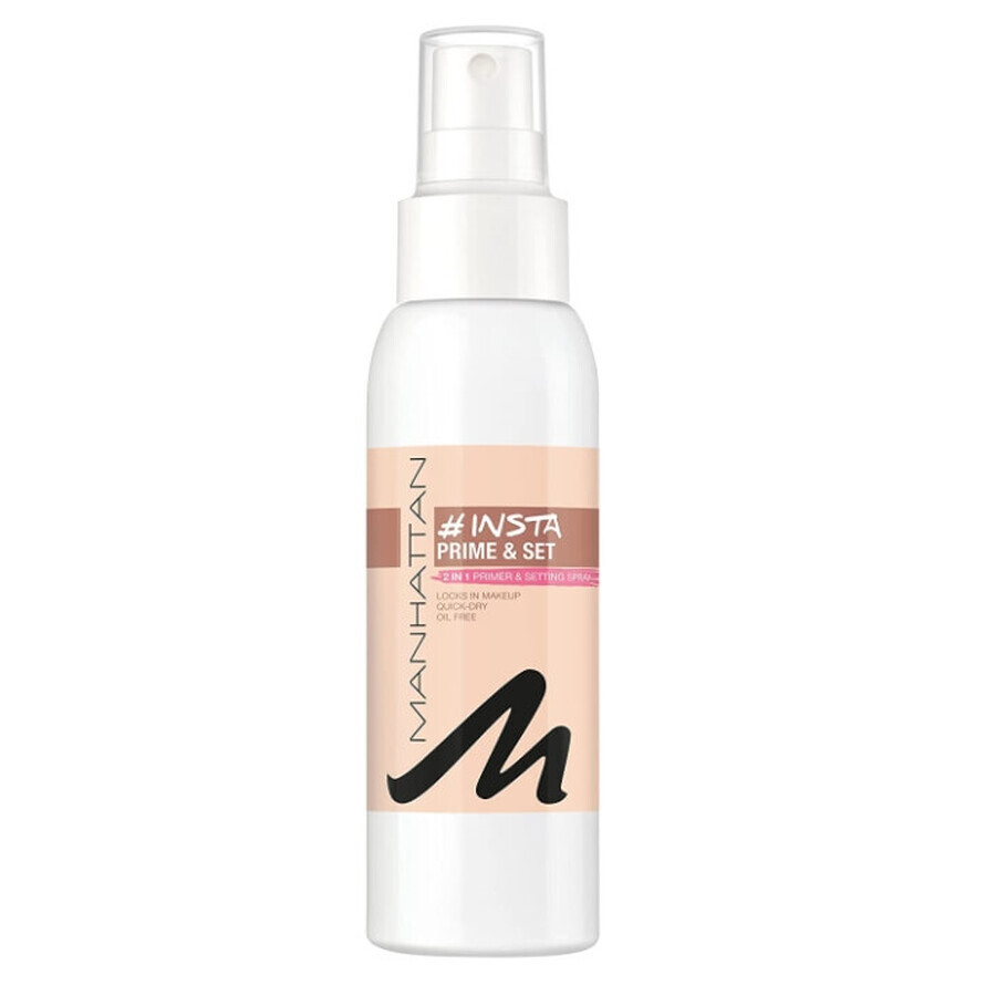 Buy Manhattan, Insta Prime amp; Set, Makeup Fixing Spray, 100ml Manhattan, Insta Prime amp; Set, Makeup Fixing Spray, 100ml