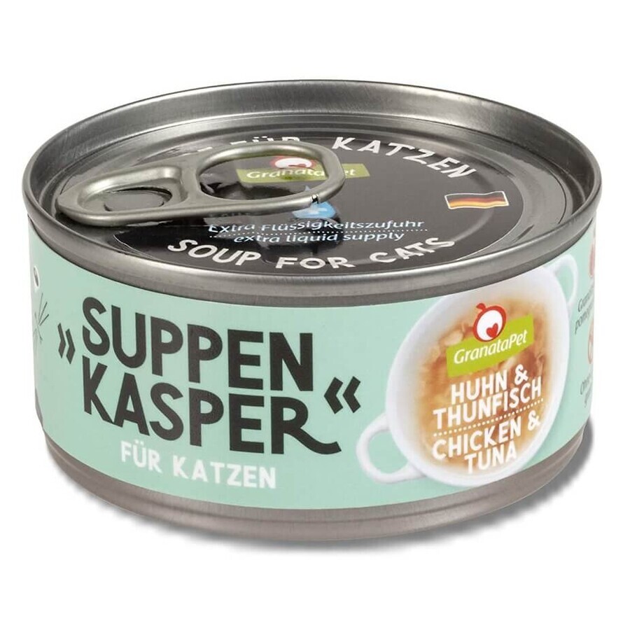 Cumpără GranataPet, Supă pentru pisici, pui și îngrășare, 70g GranataPet, Supă pentru pisici, pui și îngrășare, 70g