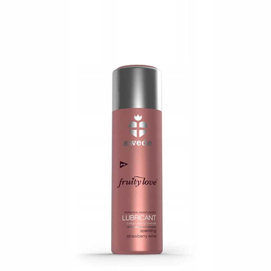 Swede Fruity Love Aardbeienwijn Hydraterend Glijmiddel, 50ml