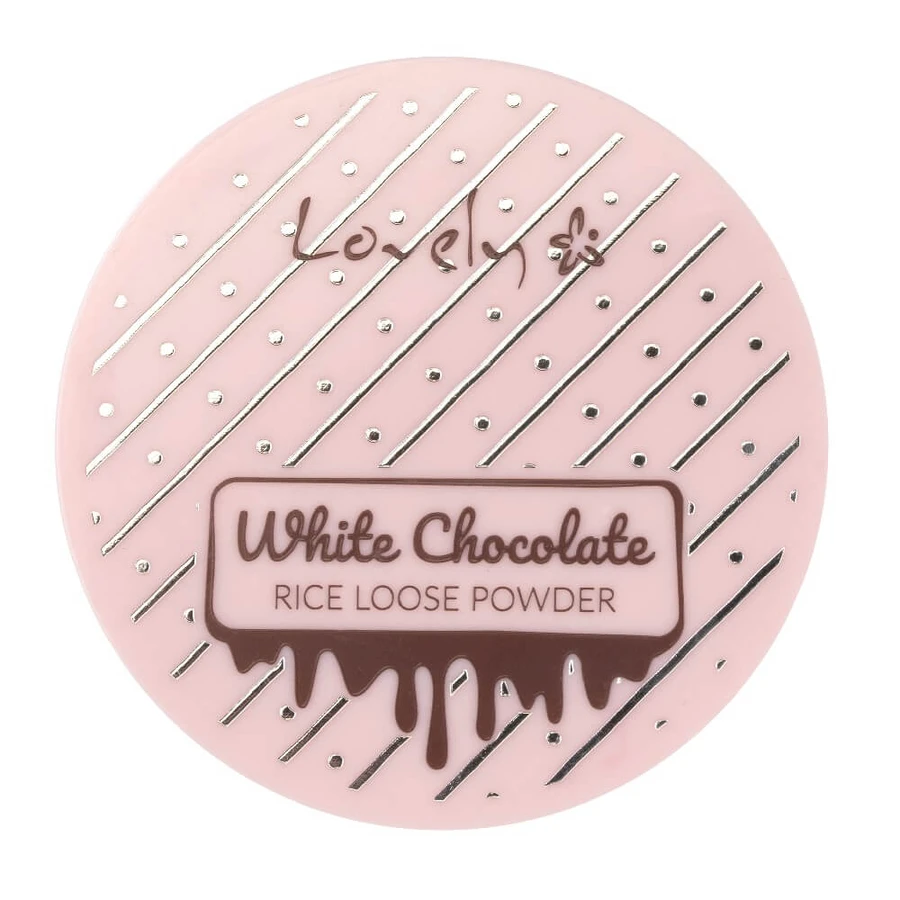 Lovely Witte Chocolade Fixerende Gezichtspoeder voor alle huidtypes, 8g
