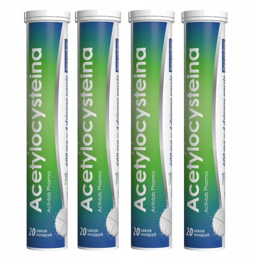Acetylcystein, 20 Brausetabletten