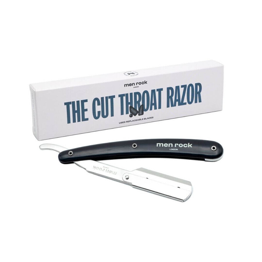 Comprar MenRock The Cut Throat Shavette Afeitadora para hombres + cuchillas de recambio, 5 piezas MenRock The Cut Throat Shavette Afeitadora para hombres + cuchillas de recambio, 5 piezas