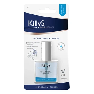 KillyS Intensivpflege, Nagelpflegespülung mit Vitaminbombe, 10ml