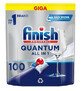 Finish, Quantum All in 1 Dishwashing capsules, 100 pieces
