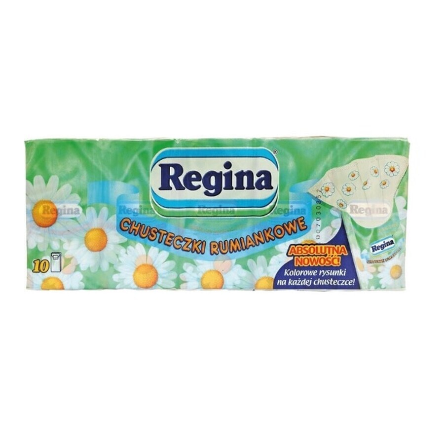 Shop Regina, Kamillentücher, 10 Stück Regina, Kamillentücher, 10 Stück