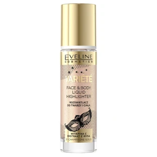 Eveline Cosmetics Variete Liquid Highlighter 01 Champagne Gold, 30ml