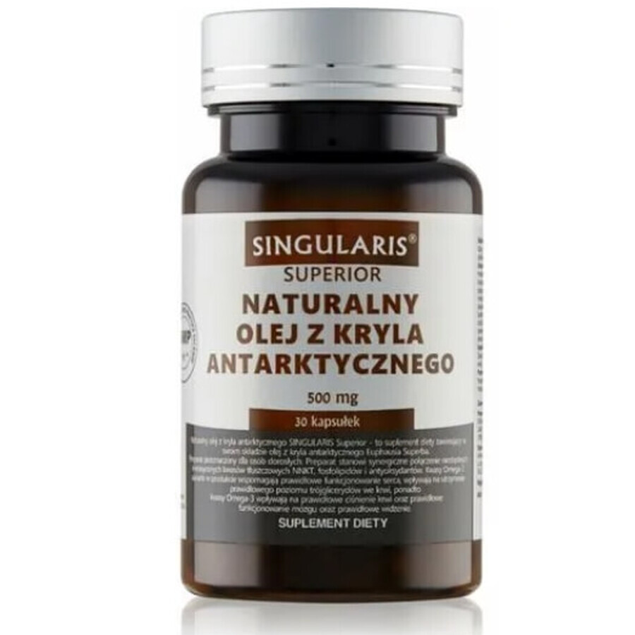 Singularis, natural krill oil from Antarctica, 30 capsules