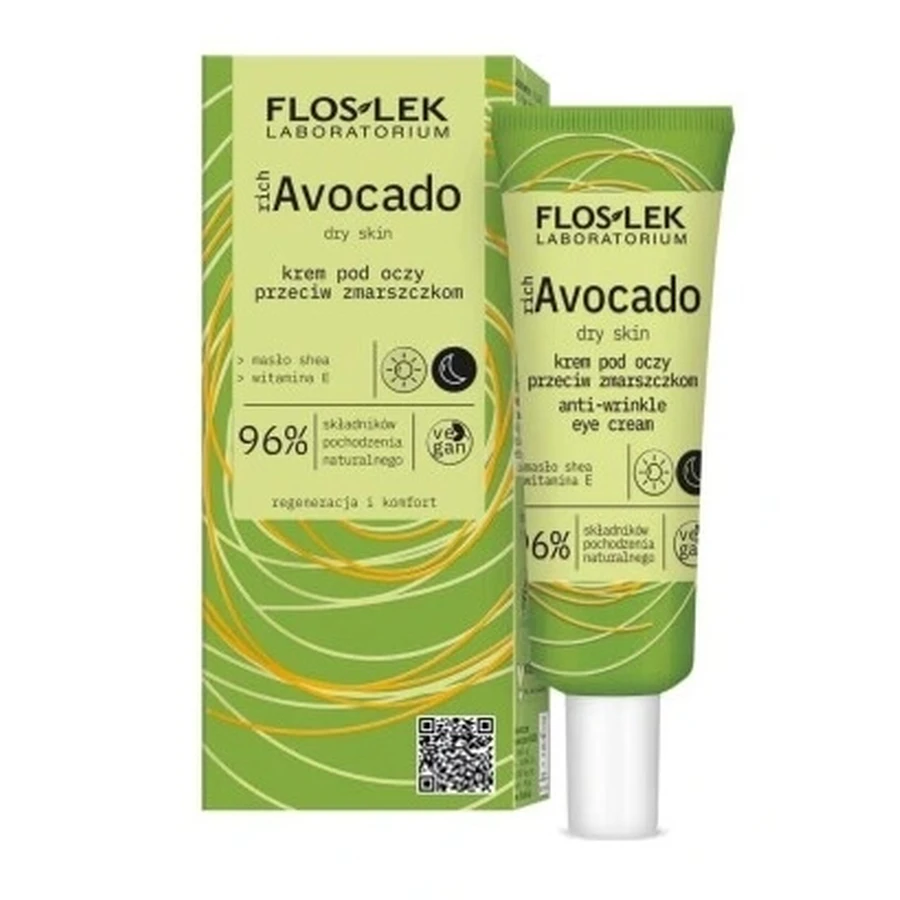 Flos-Lek Contorno de Ojos Antiarrugas Aguacate 30 ml