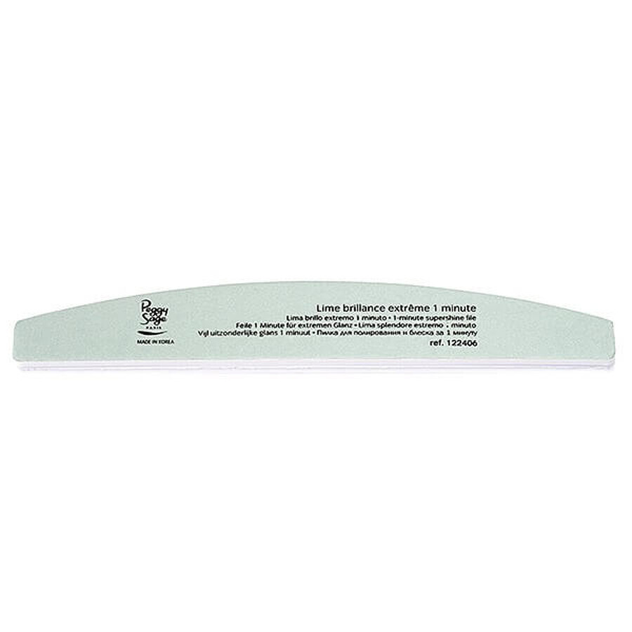 Acquista Peggy Sage Lima per unghie semicircolare a doppia faccia, 1 pz. Peggy Sage Lima per unghie semicircolare a doppia faccia, 1 pz.