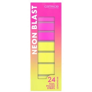 Catrice Neon Blast 010 Neon Explosion Nagellak in sticker, 24 stuks