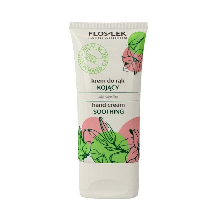 Flos-Lek, Hand Care Botanical, Hand Cream with Water Lily, 50 ml