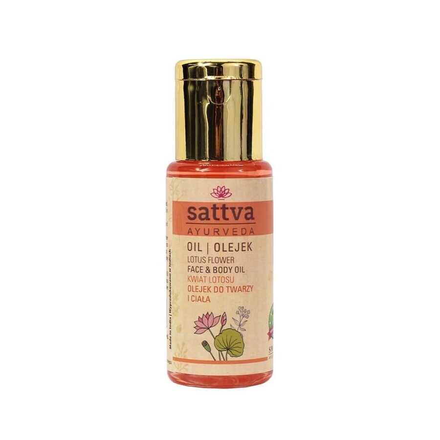 Comprar Sattva Aceite Facial y Corporal Flor de Loto, 50ml Sattva Aceite Facial y Corporal Flor de Loto, 50ml