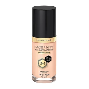 Max Factor Facefinity Facefinity All Day Flawless 3-in-1 Liquid Foundation N55 Beige, 30ml