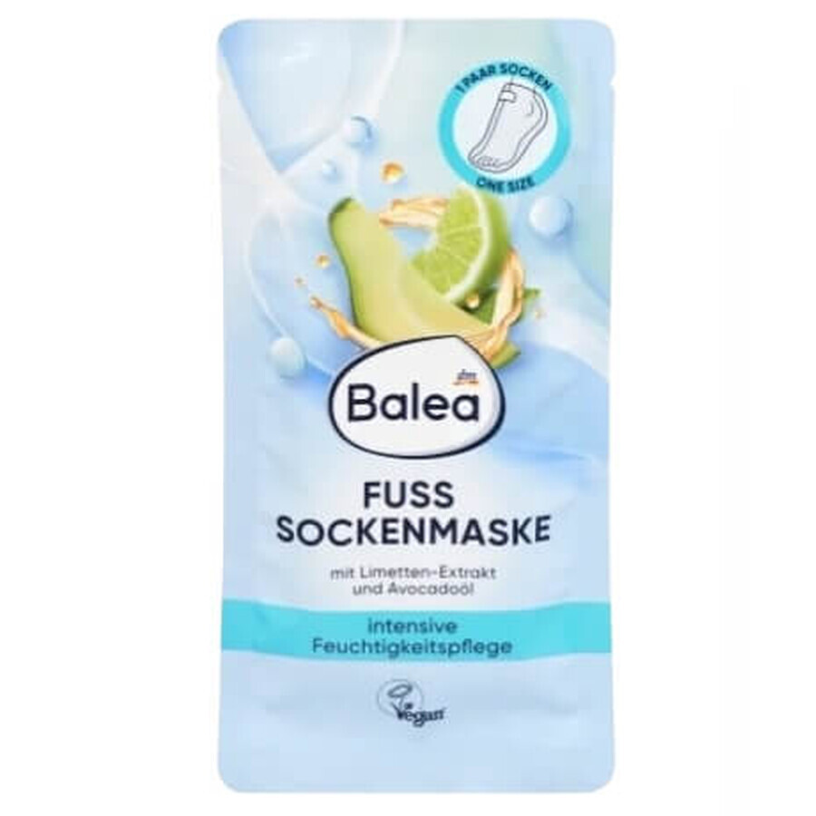 Balea Maschera idratante intensiva per i piedi 1 paio, 2 pezzi