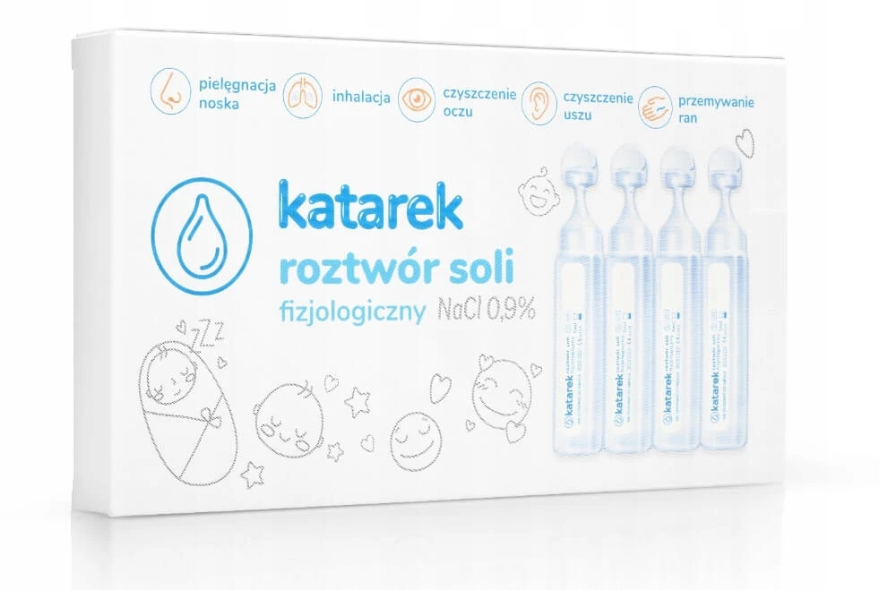 Katarek, physiologic saline solution, 10 x 5 ml
