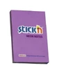 Stickn, Bloc-notes adhésif, 100 feuilles violet fluo