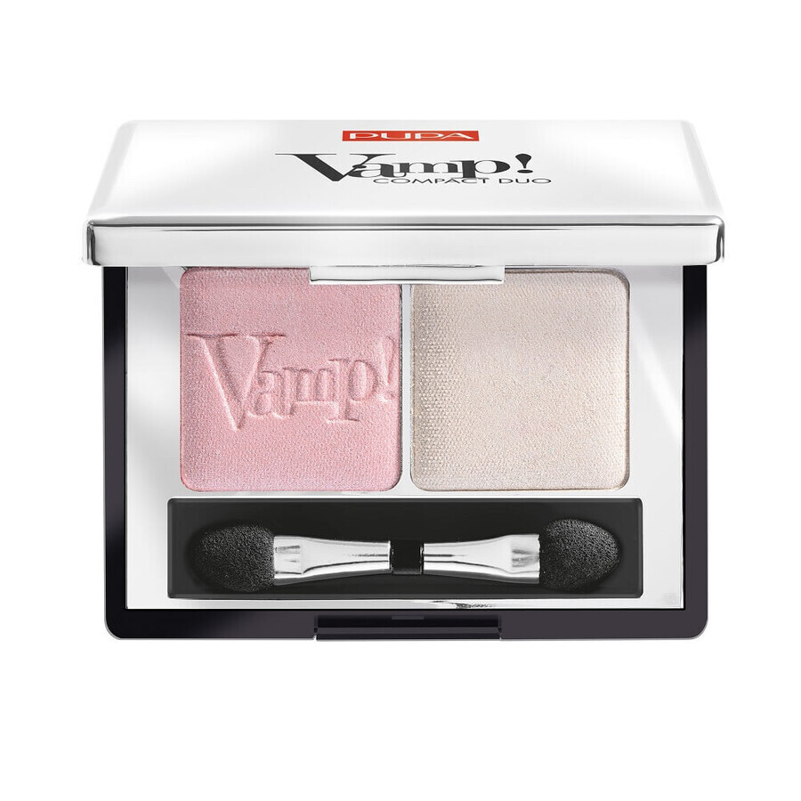 Winkel op Pupa Vamp Compact Duo Shadows 001, 2.2g Pupa Vamp Compact Duo Shadows 001, 2.2g