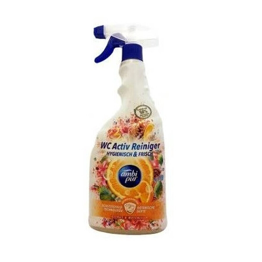 Ambi Pur, spray limpiador de WC, cítricos y nenúfar, 750 ml