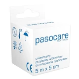 Pasocare pleister, vlies op rol, 5m x 5cm, zachte rol, 1 st - Gaat lang mee!