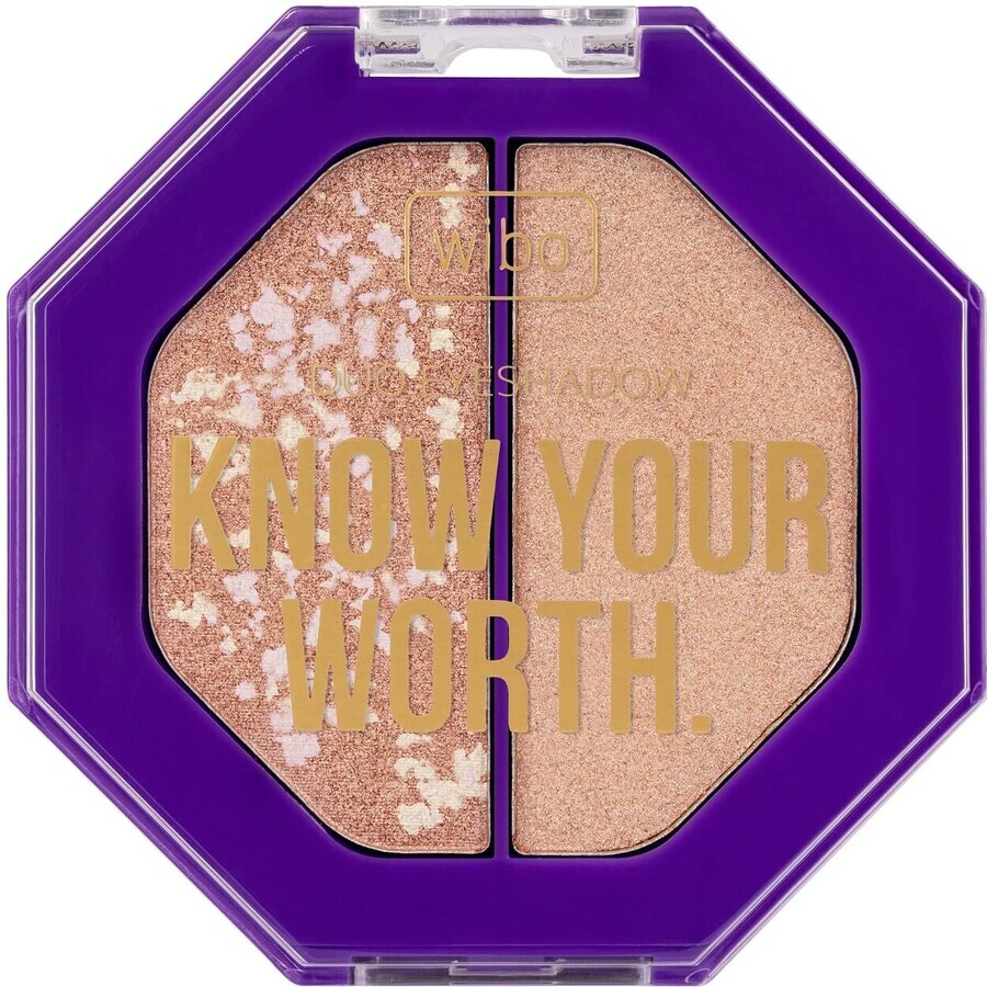 Wibo Know Your Worth Duo Eyeshadow Lidschatten 3 Selfish, 5g