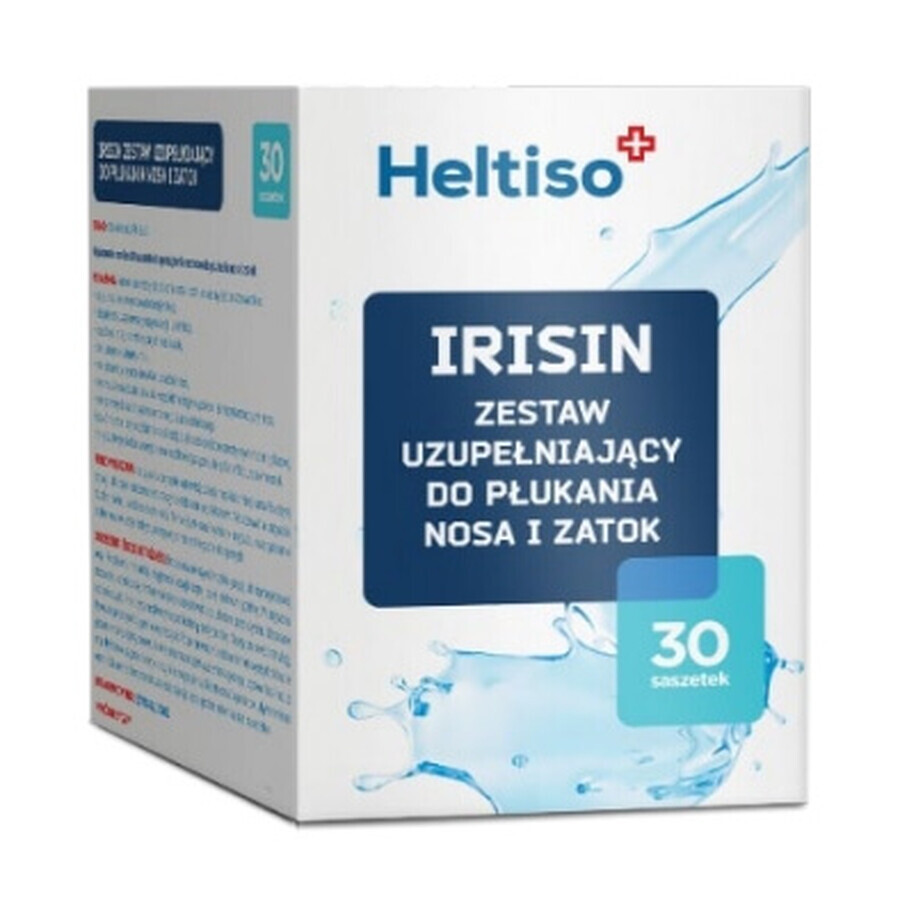 Heltiso Irisin neus- en sinusverstoppingsset, 30 sachets - Lang houdbaar!