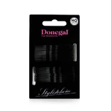 Donegal Wax Staples Black 5cm 5091, 24 pcs