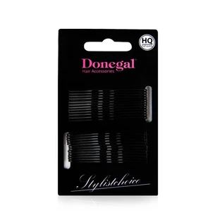 Donegal Wax Nietjes Zwart 5cm 5091, 24 stuks