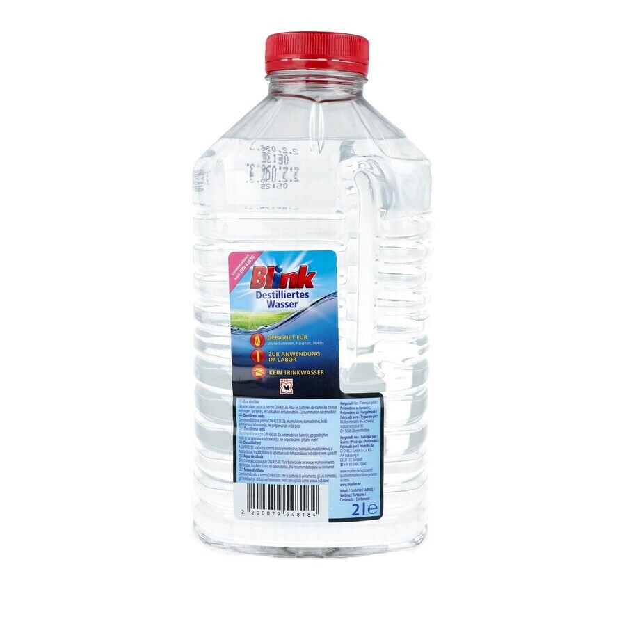 Cumpără Blink, Apă distilată pentru călcat, 2l Blink, Apă distilată pentru călcat, 2l
