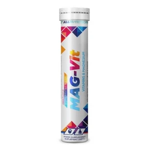 Allnutrition MAG-Vit, 20 comprimidos efervescentes