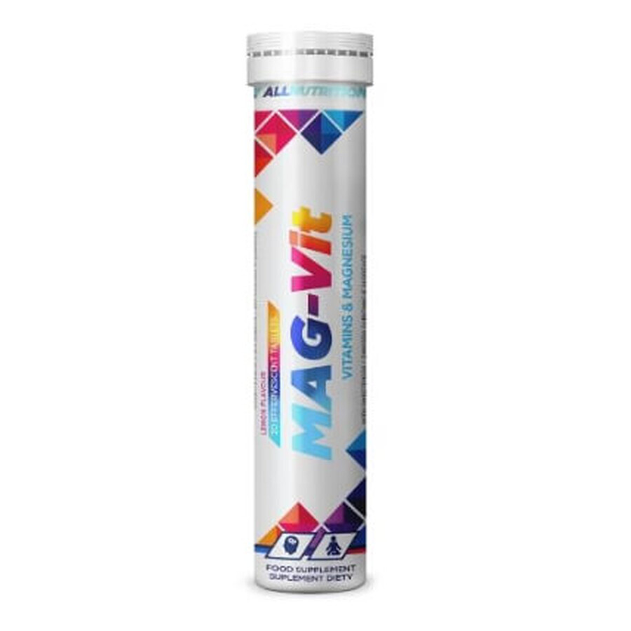Allnutrition MAG-Vit, 20 comprimés effervescents