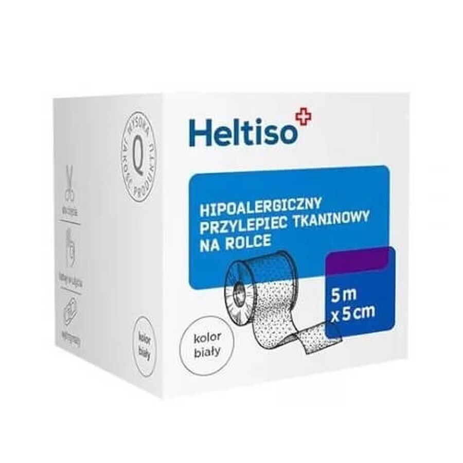 Heltiso, textiellijm 5m x 5cm